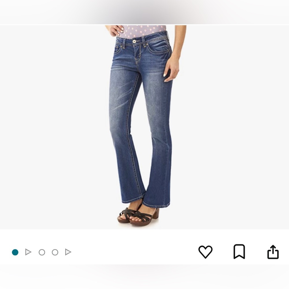 Wallflower, Legendary Boot-Cut, Mid-Rise Insta Stretch Jeans, Plus Size